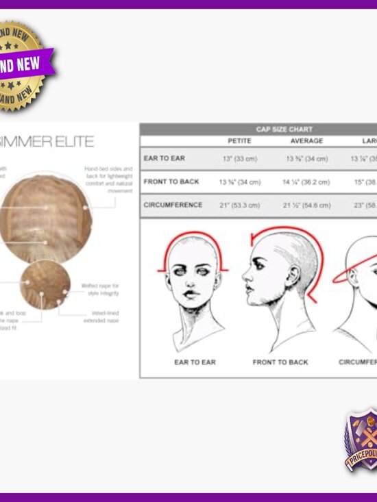 Petite Cap Heat-Friendly Synthetic Wig with Hand-Tied Base